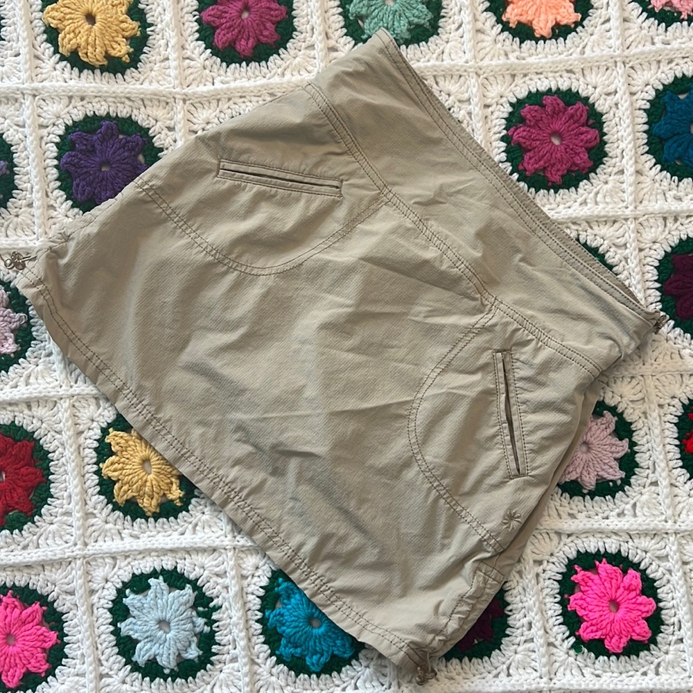 Athleta Khaki Activewear Skirt